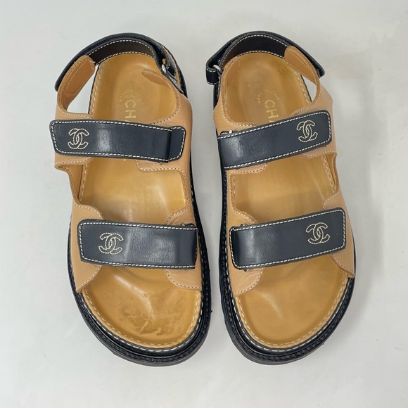 Chanel Dad Sandals Vintage 1999 - Picture 5 of 13